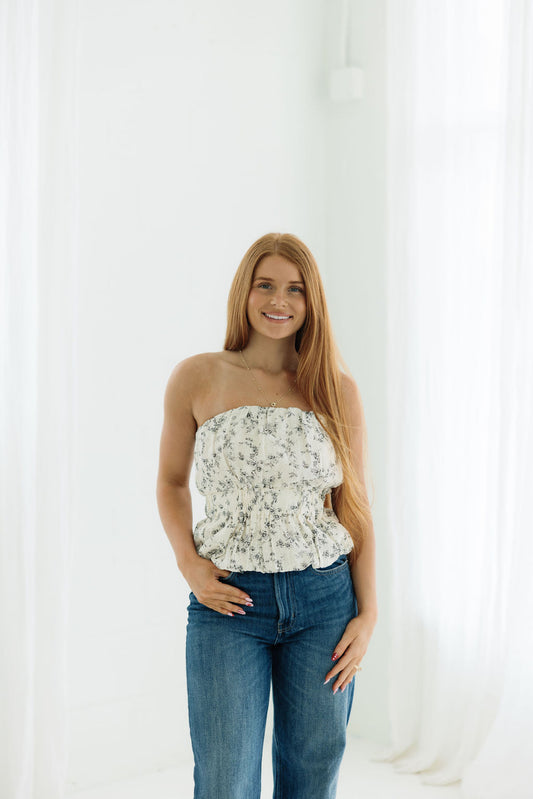 Floral Bubble Top