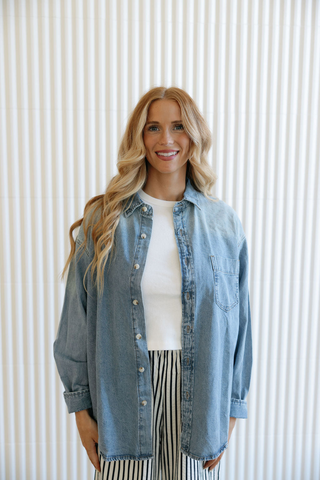 Brookings Denim Button Down