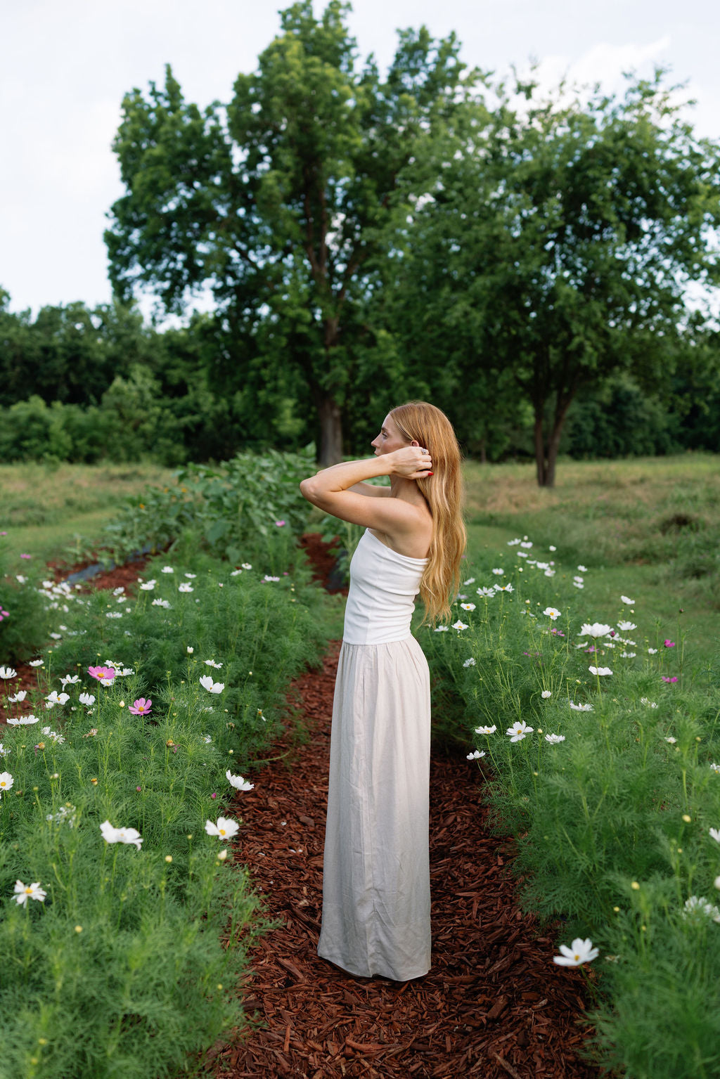 Linen Maxi Dress
