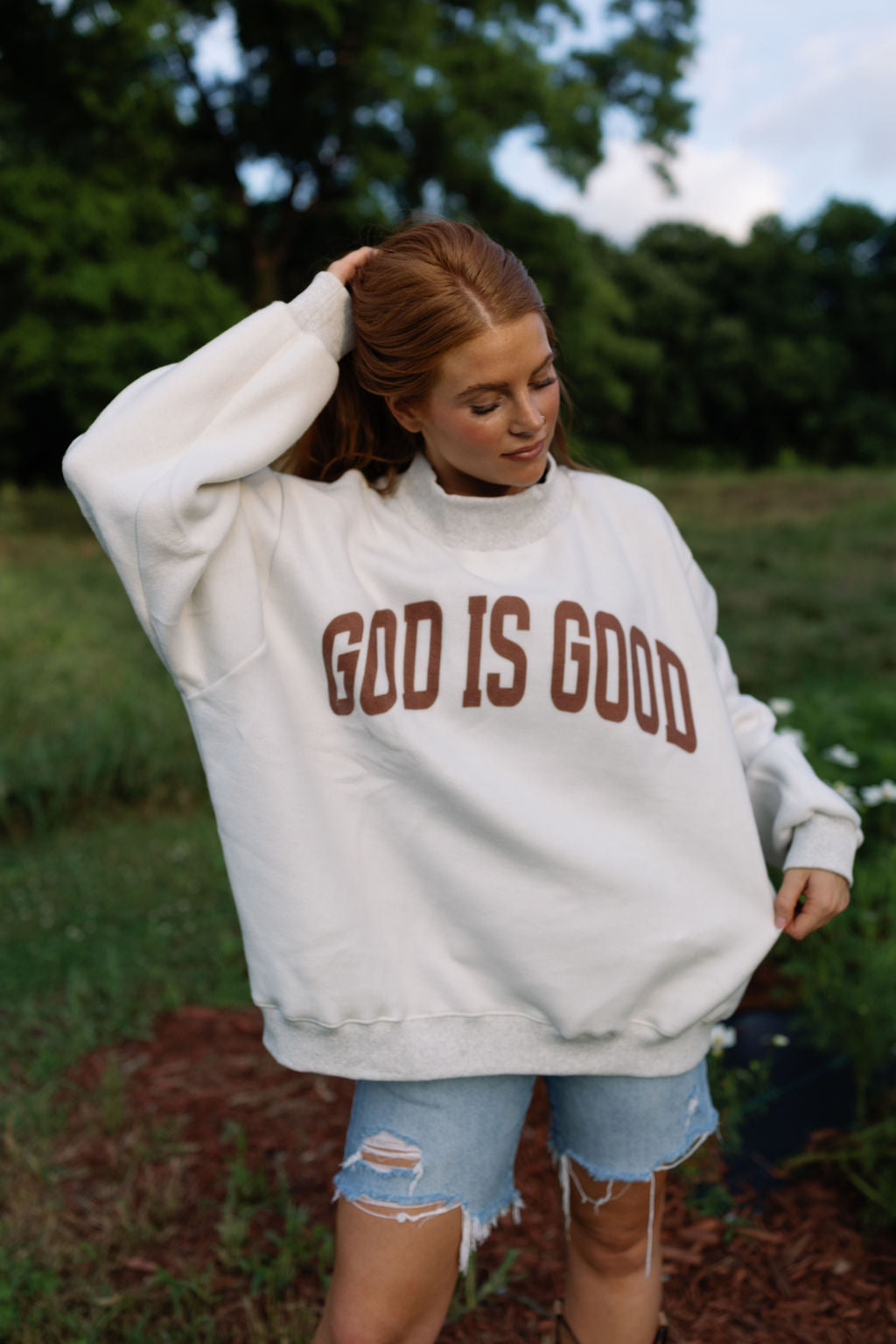Jesus/God is Good Sweatshirt