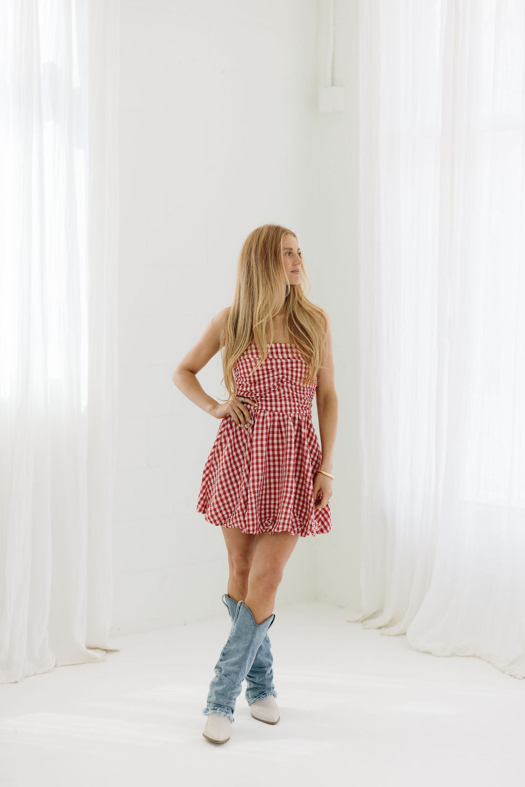 Sweetheart Gingham Mini