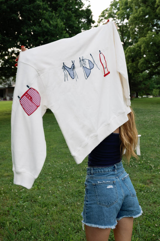 Poolside Pop Sweatshirt